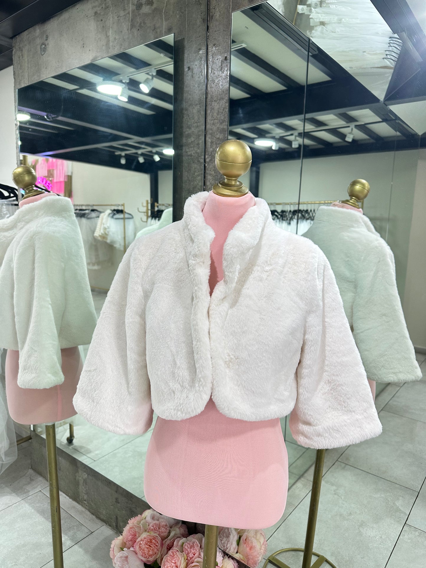 Abrigo de piel sintética