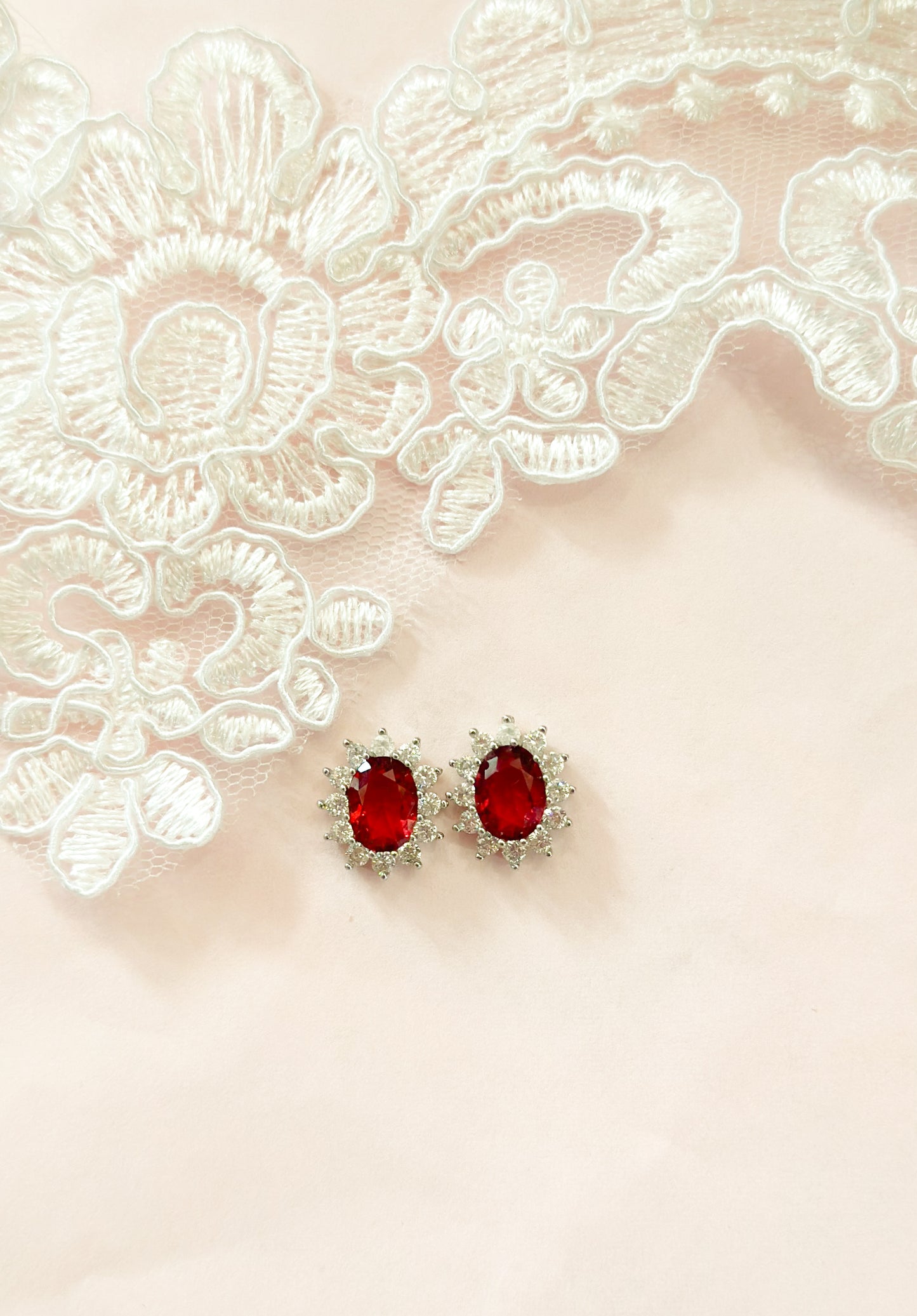 Aretes Cortos Zirconia