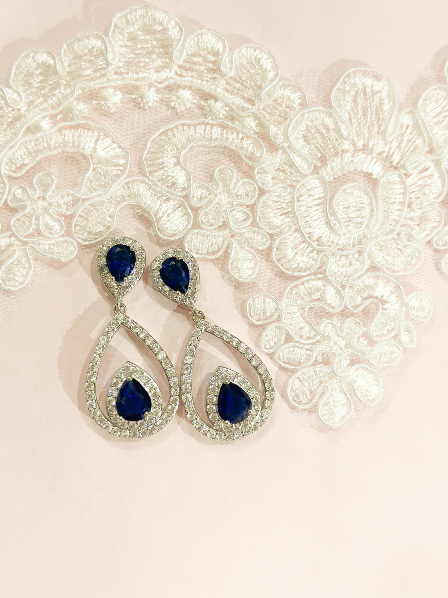 Aretes largos colores