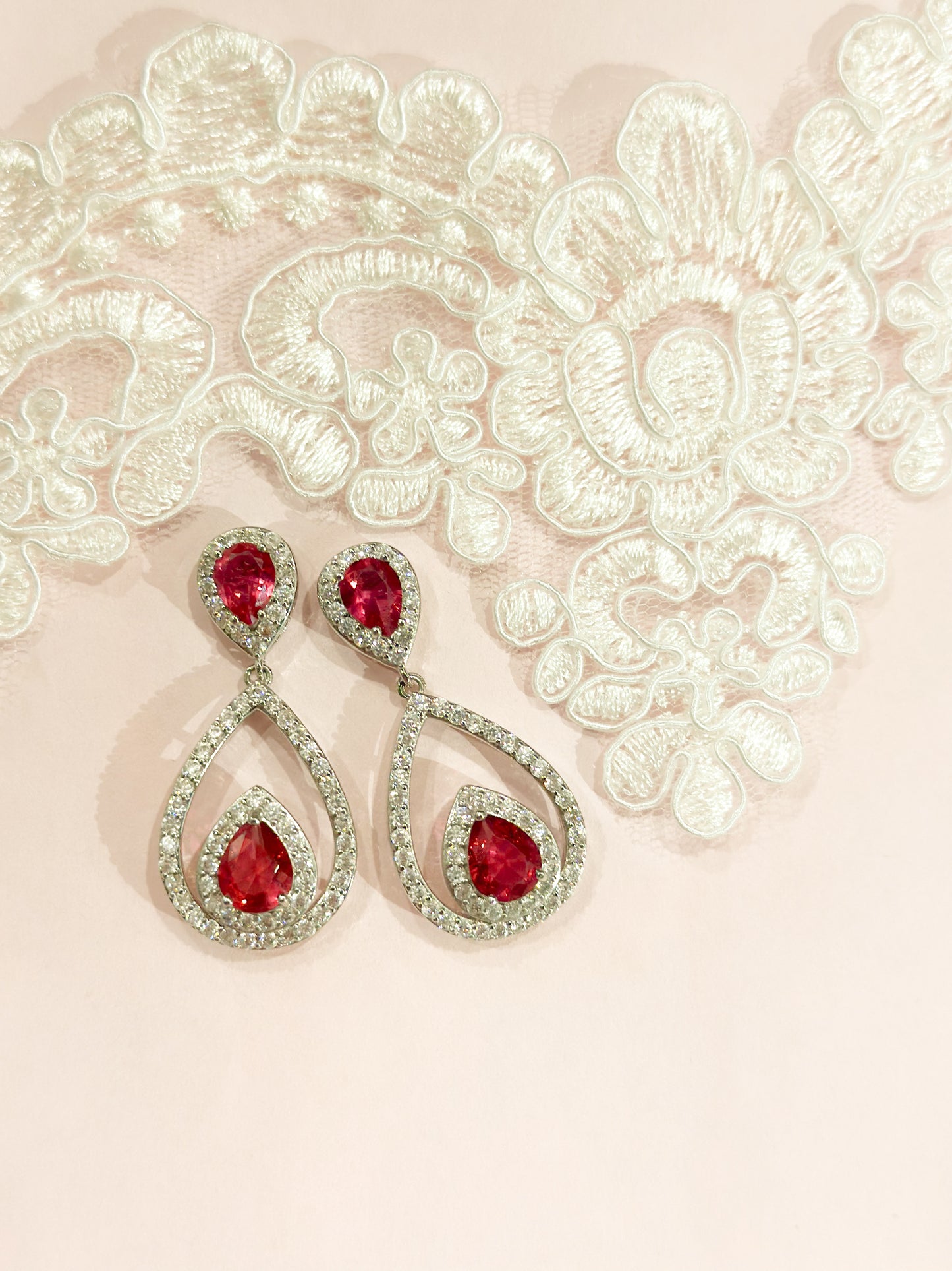 Aretes largos colores