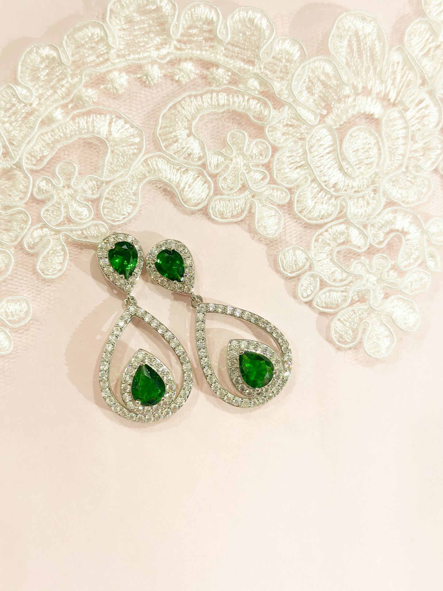 Aretes largos colores