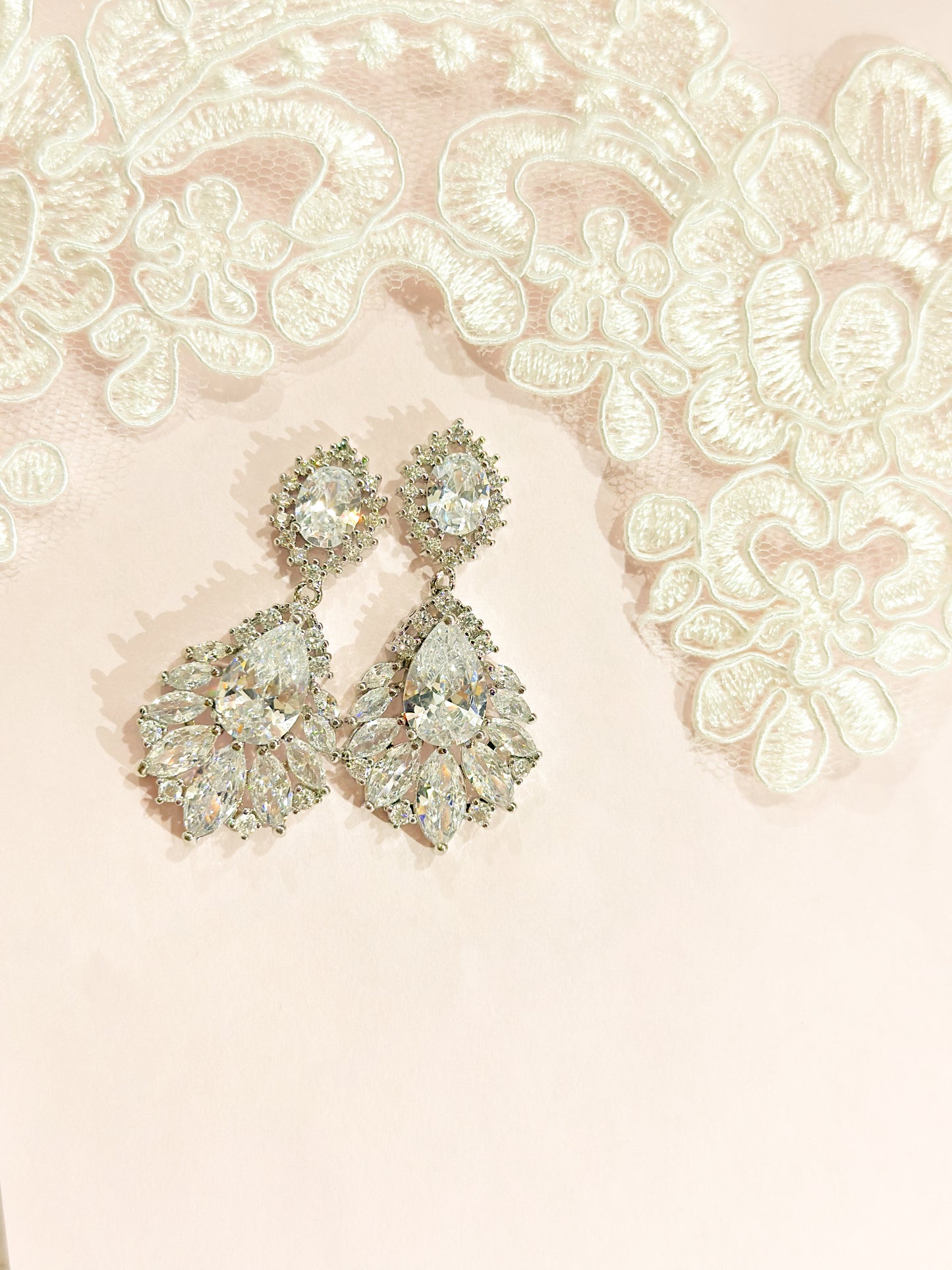 Aretes grandes zirconias