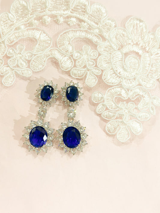 Aretes largos colores