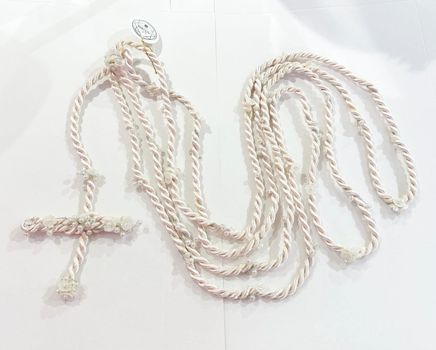 Macrame religious ribbon