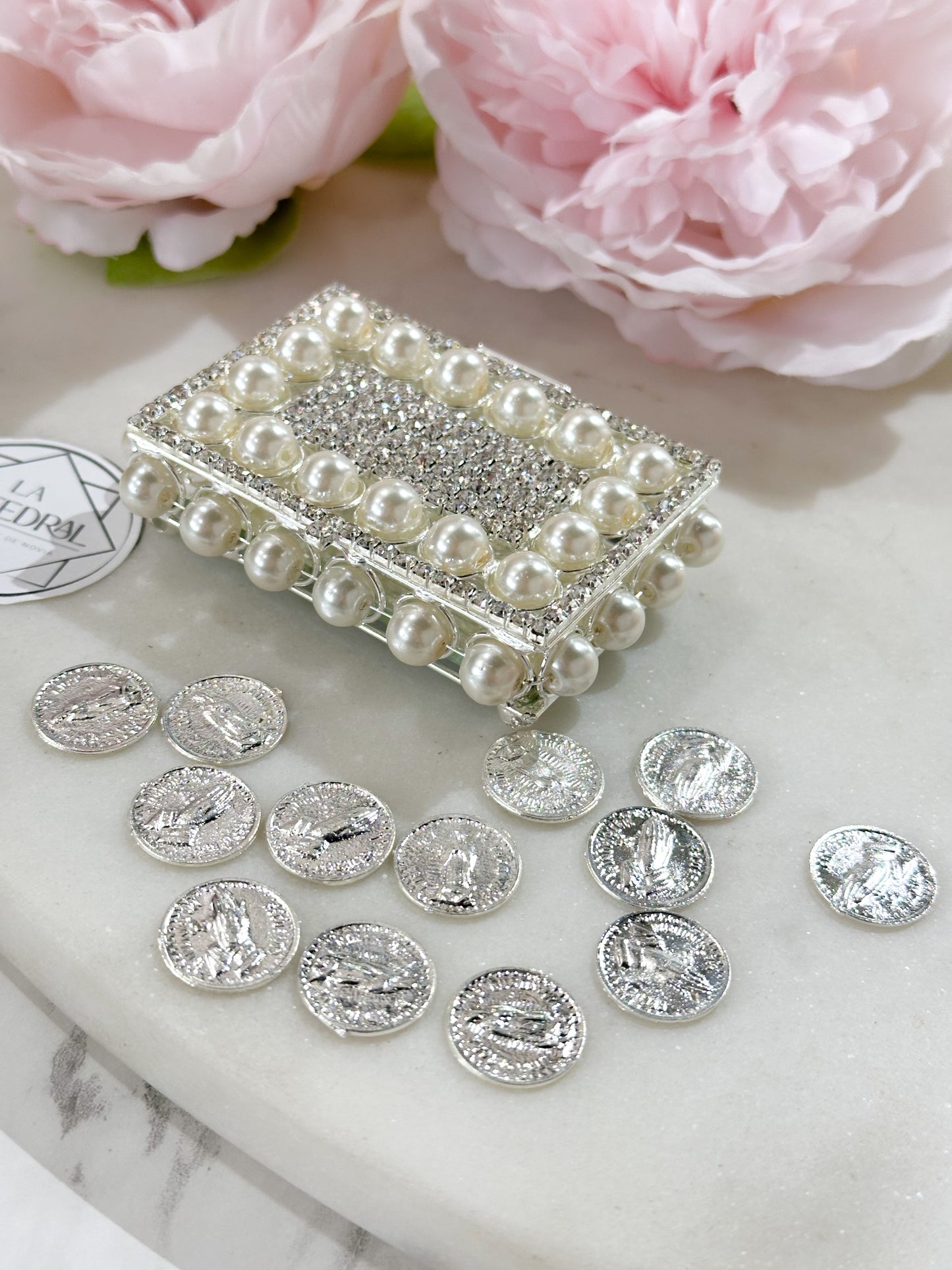 Arras Nupciales Perlas Rectangular