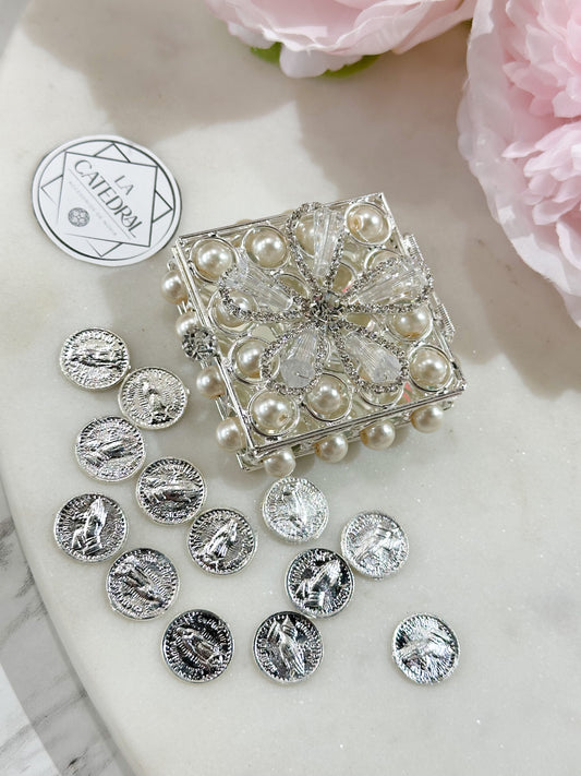 Arras Nupciales Flor con perlas