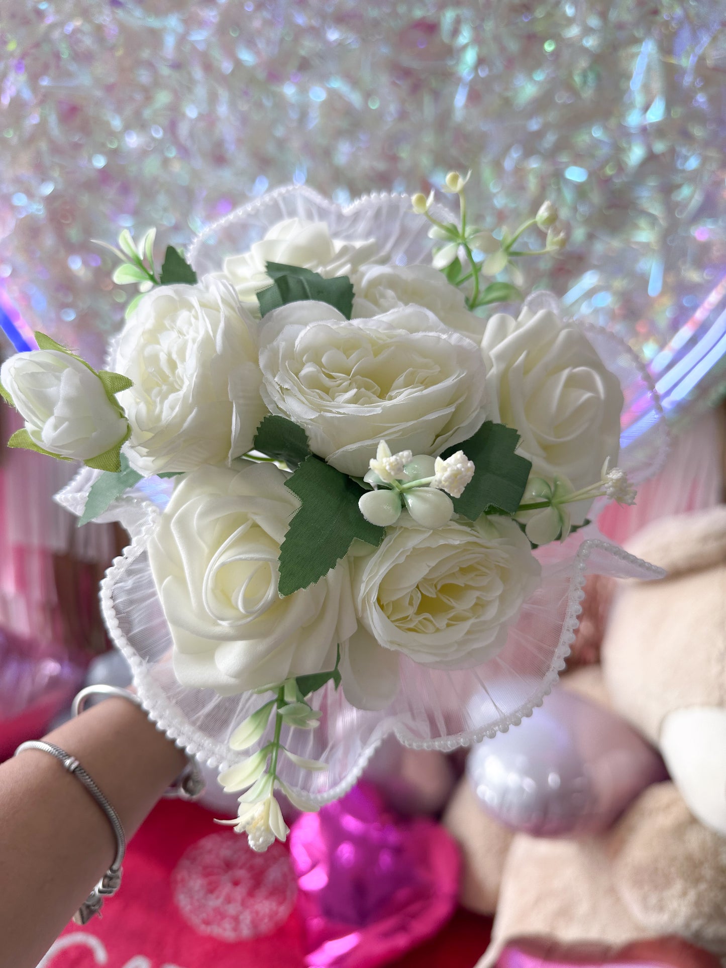 Ramo artificial Rosas