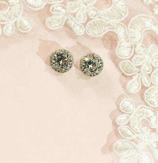 Aretes chicos zirconias