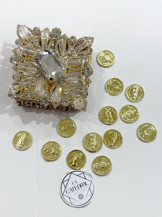 Arras Nupciales Cristal Doradas