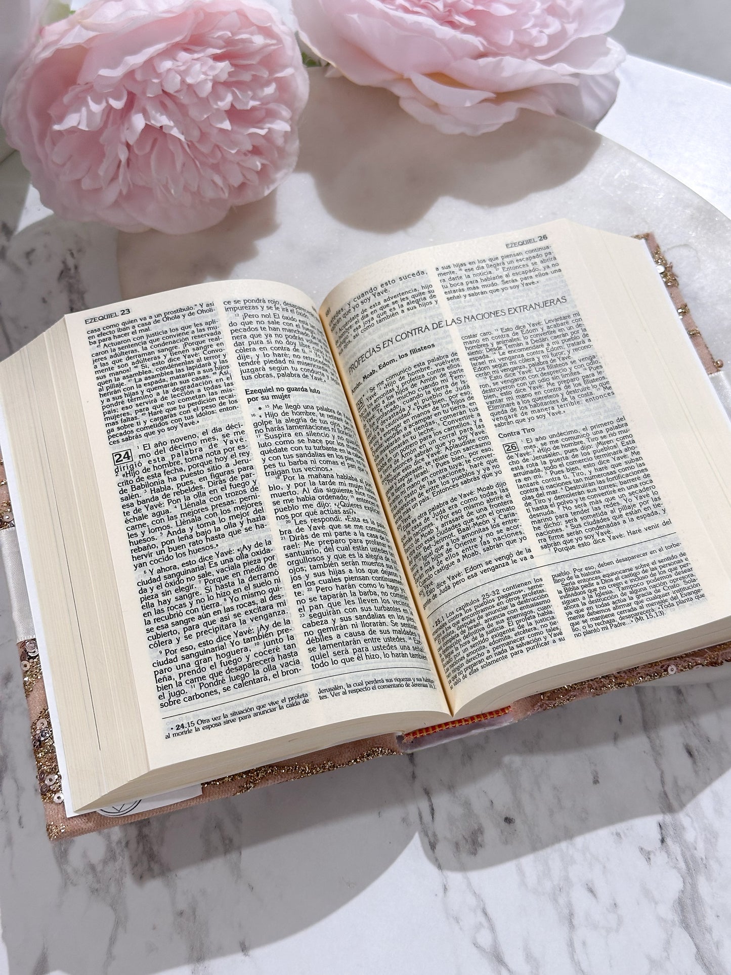 Biblia rosegold