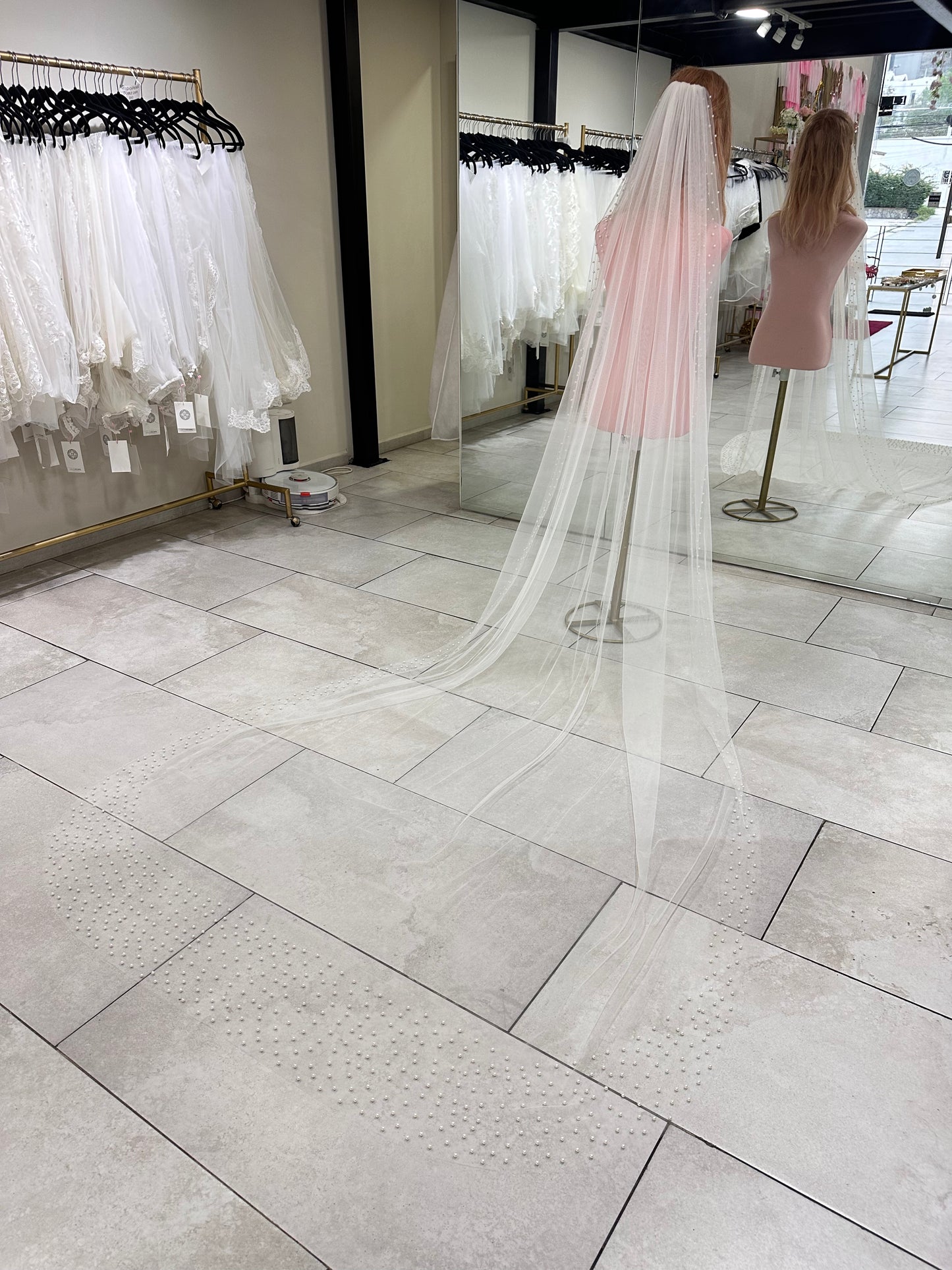 Rowan - Long Veil 3x1.50m