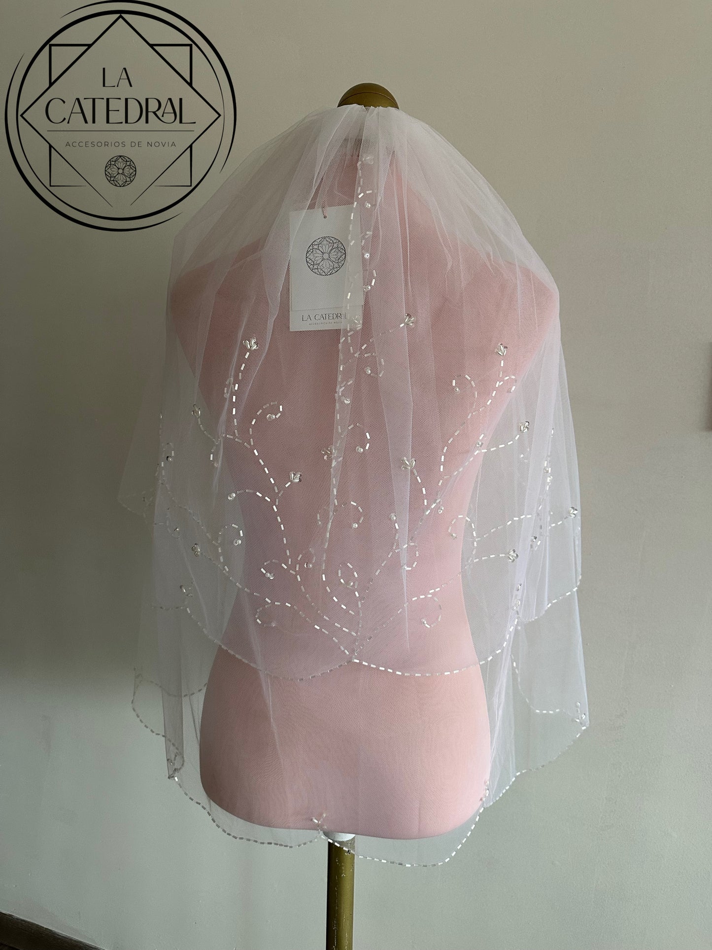Maria - Short Double Layer Veil