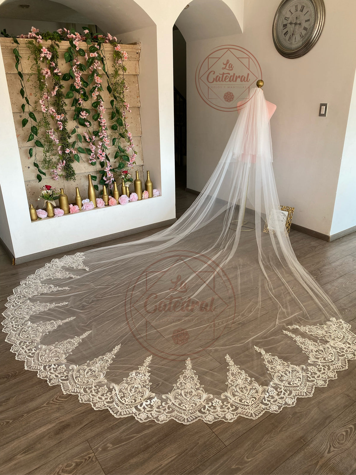 Aymer - Royal Double Layer Veil 3.50x3 meters