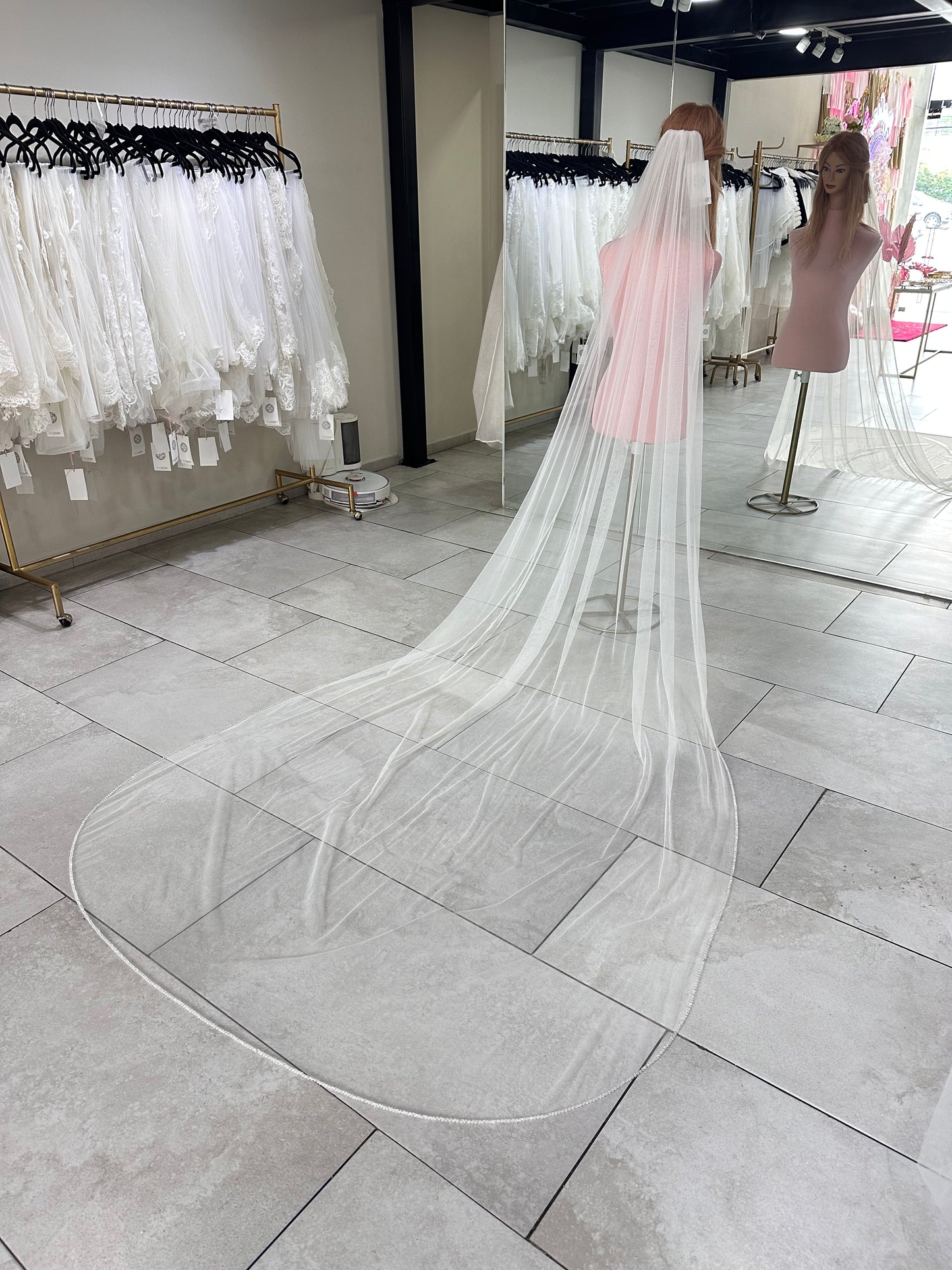 Aixa - Long Veil 3x1.50m