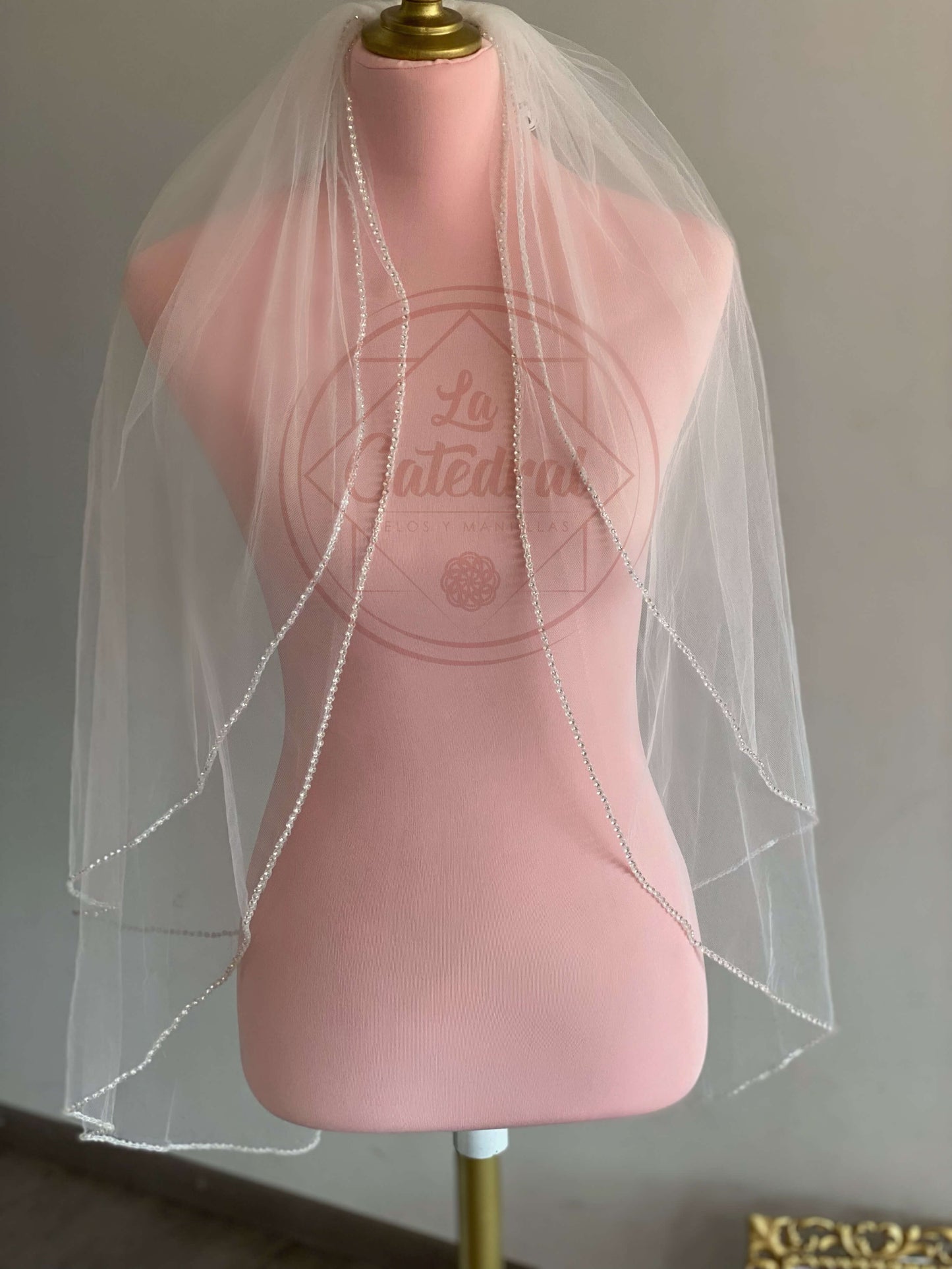 Vania - Velo Corto Doble Capa