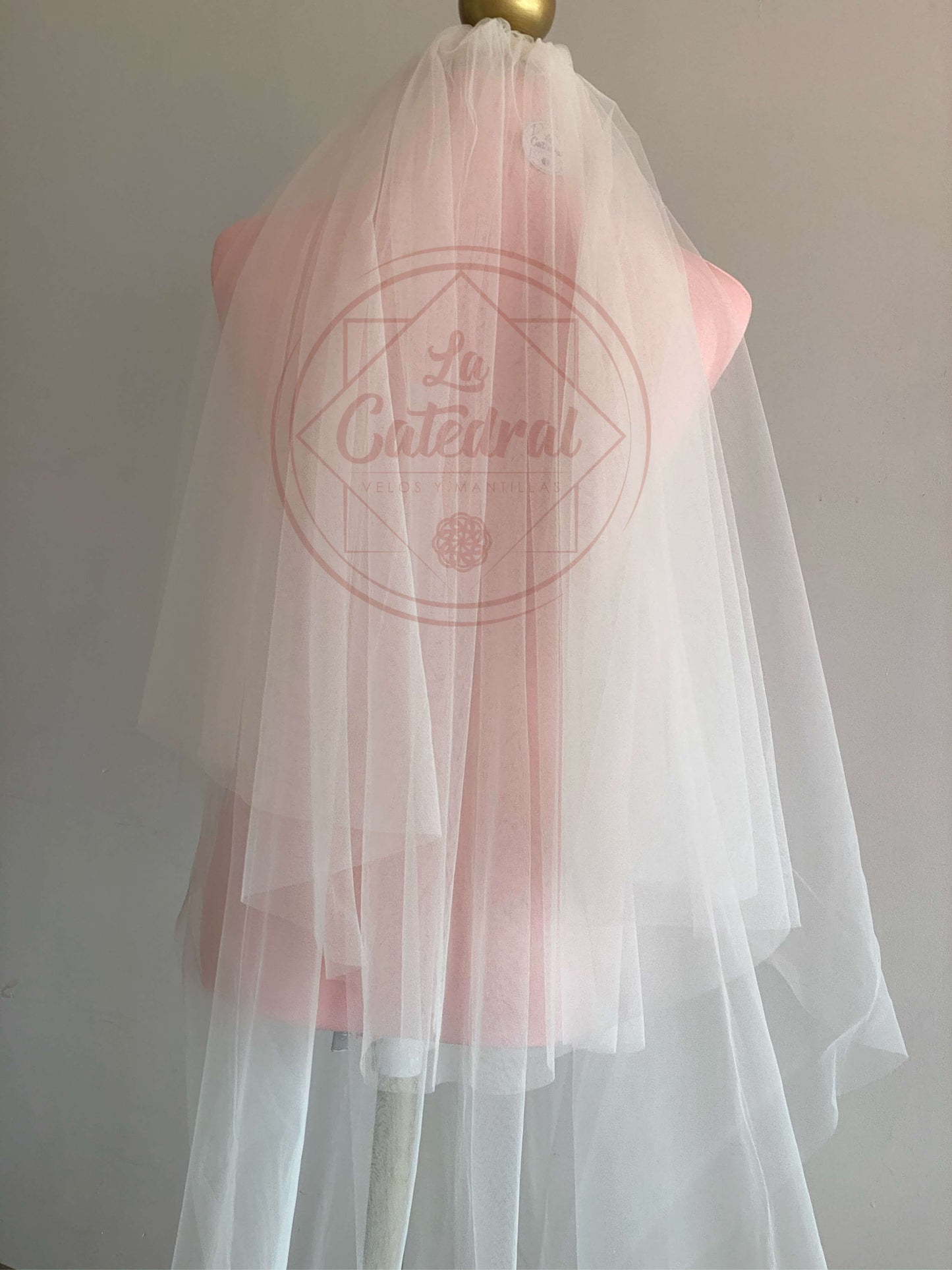 Willis - Long Double Layer Veil 3.50x2m