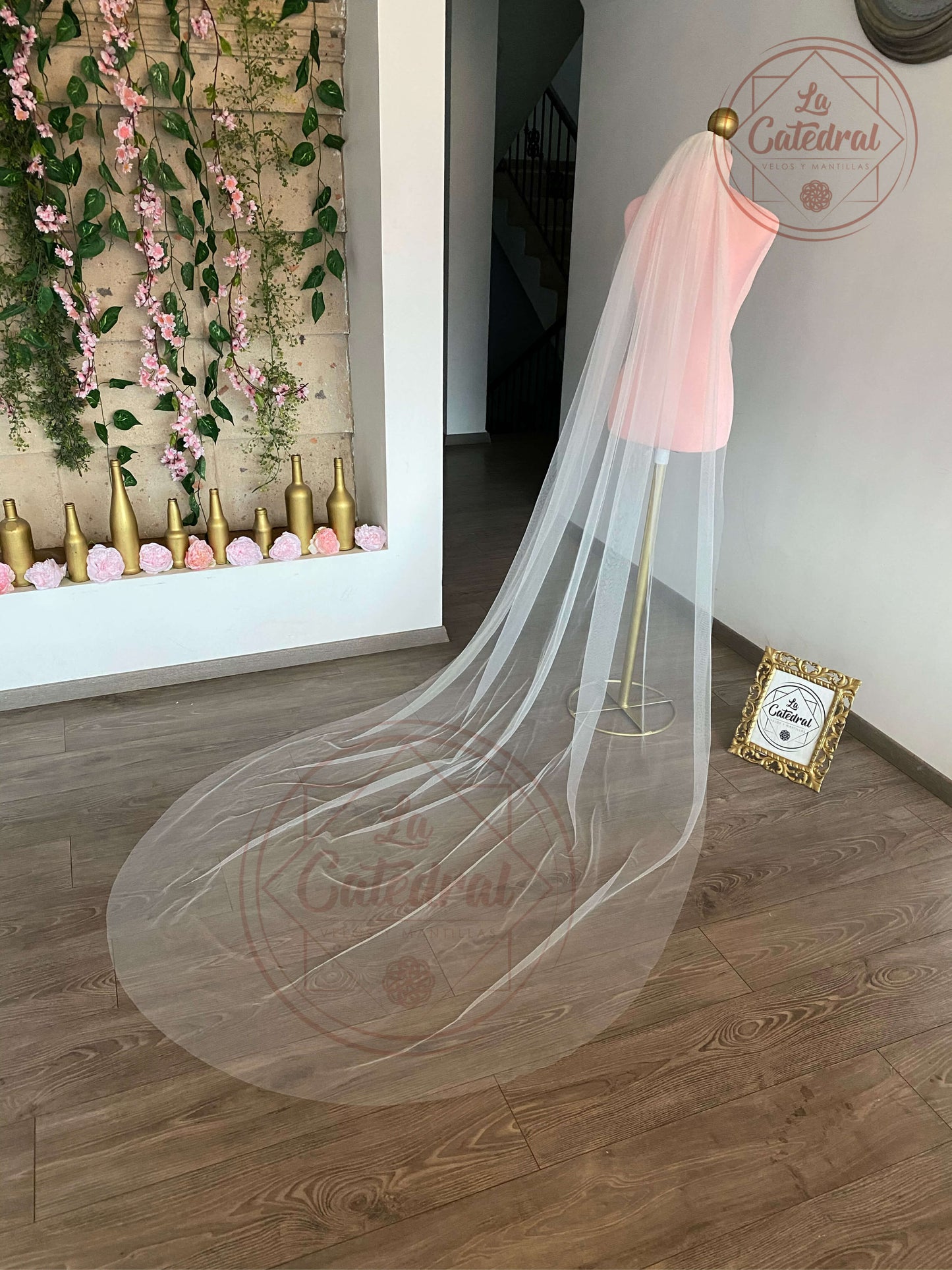 Sandra - Long Veil 3x1.50m