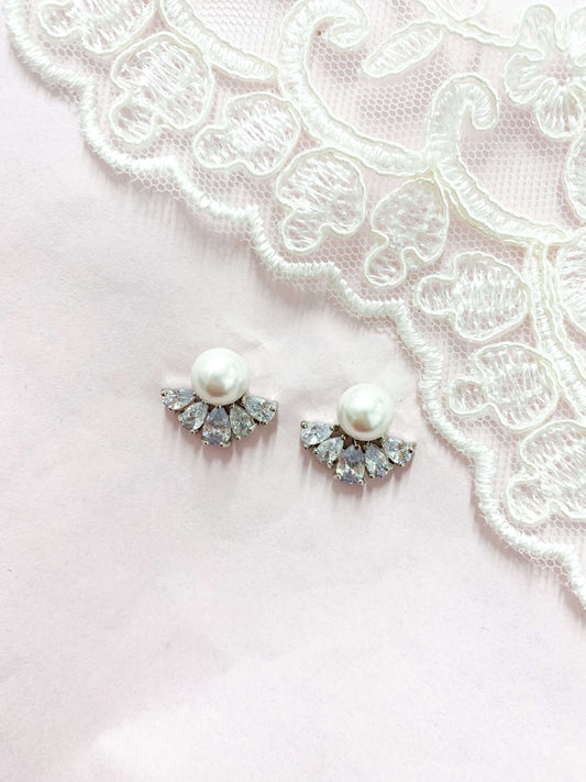 Aretes Cortos Zirconia