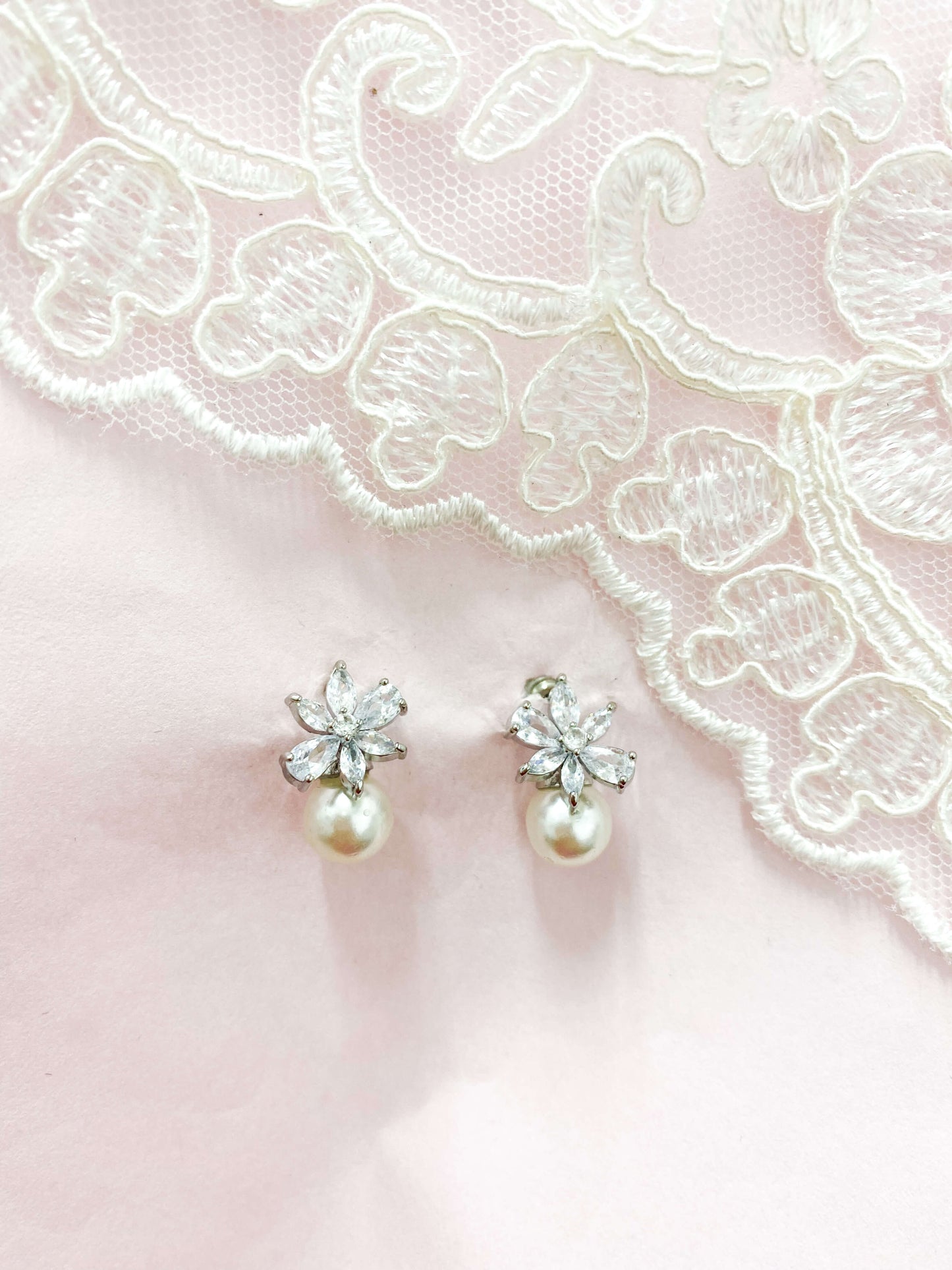 Aretes Cortos Zirconia