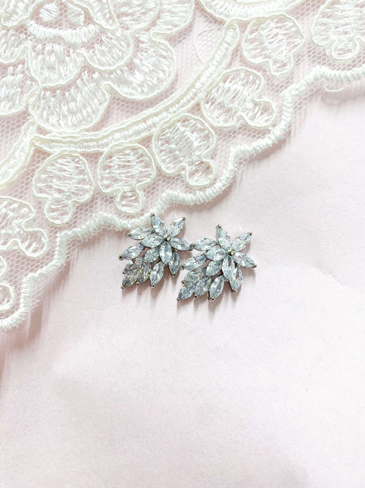 Aretes Cortos Zirconia