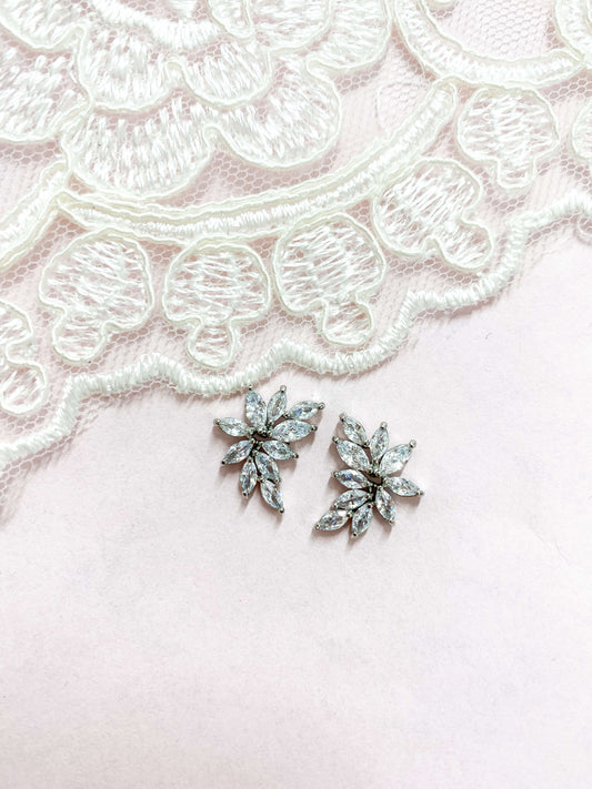 Aretes Cortos Zirconia