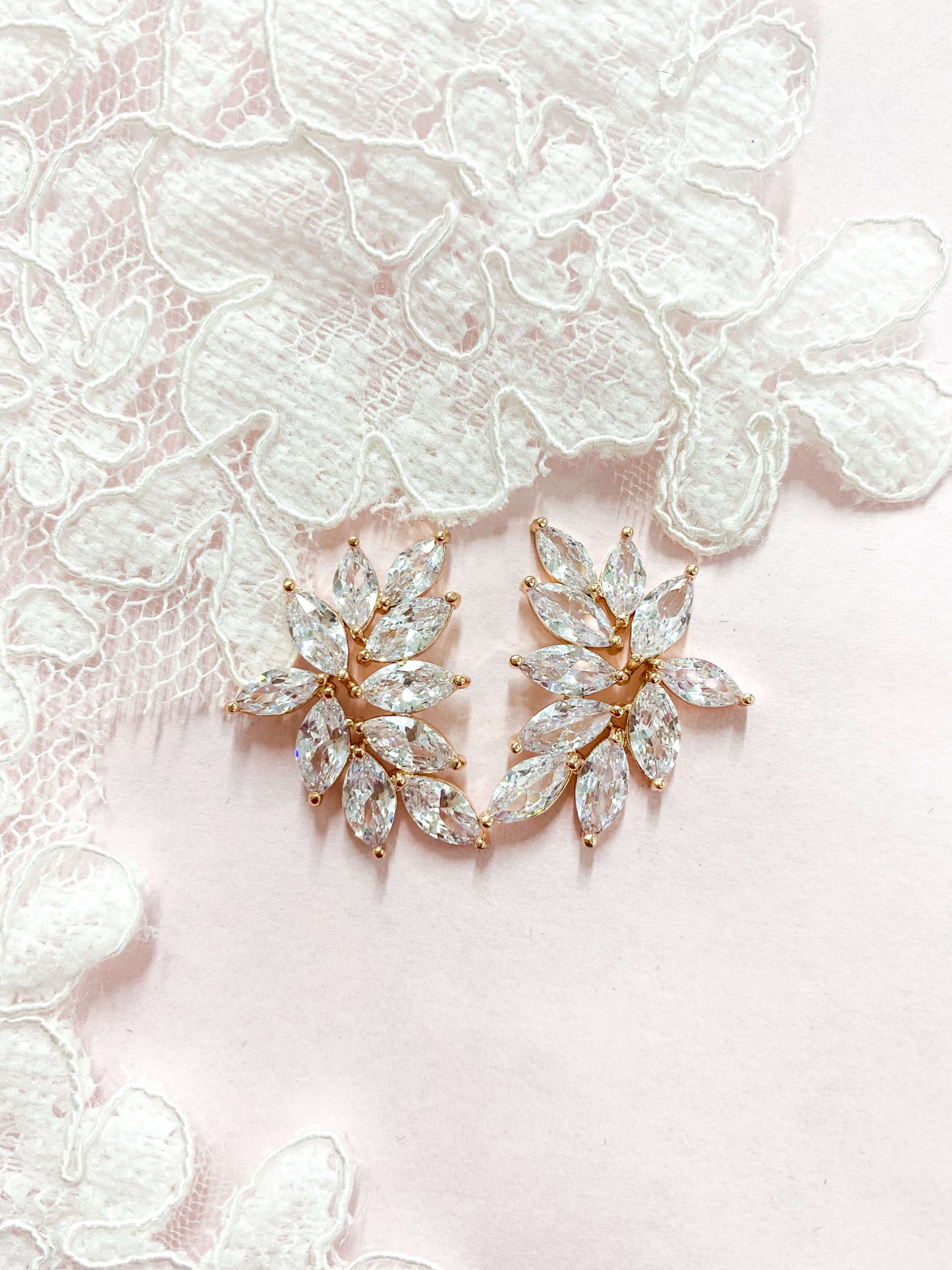 Aretes Largos Zirconia