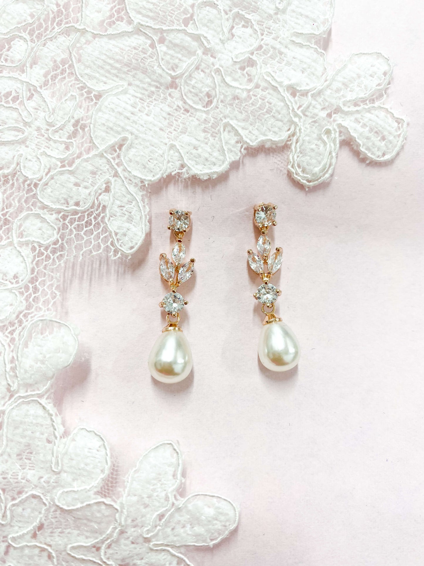 Aretes Largos Zirconia