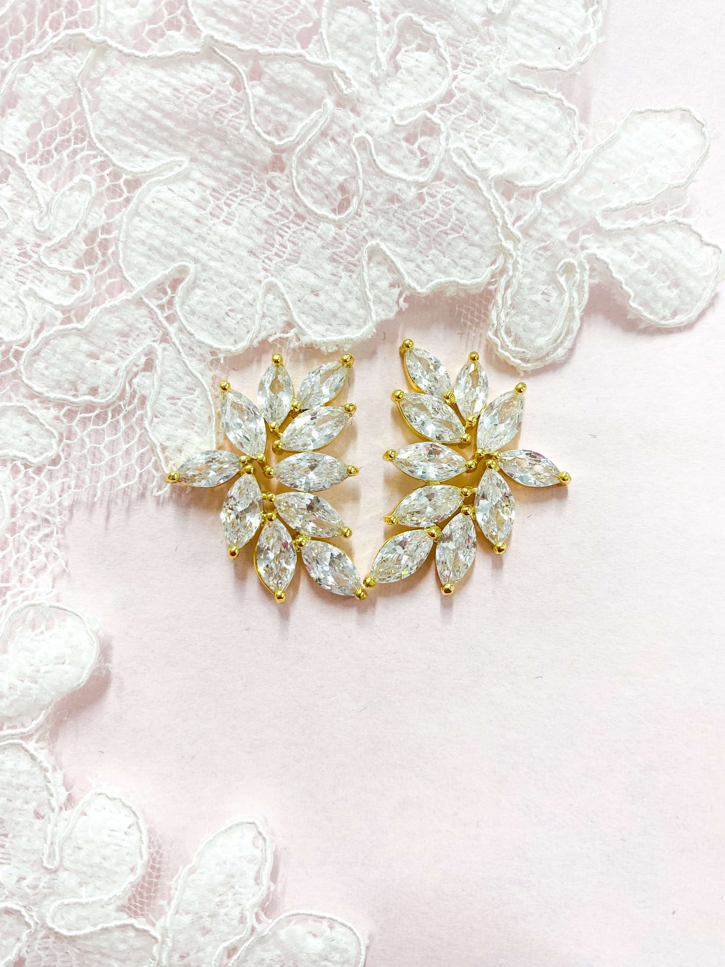 Aretes Largos Zirconia