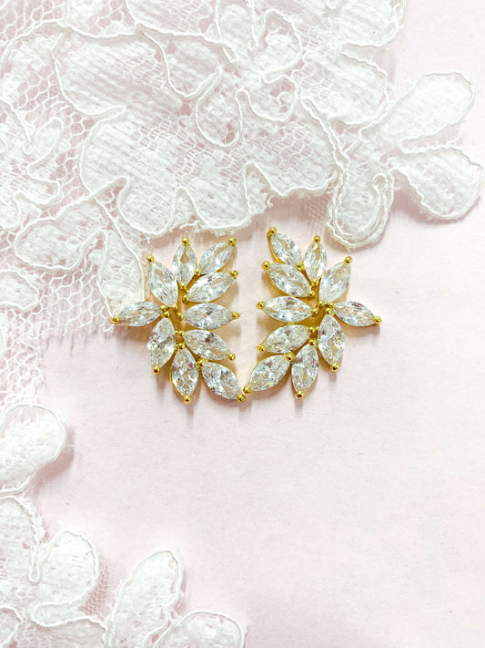 Aretes Largos Zirconia