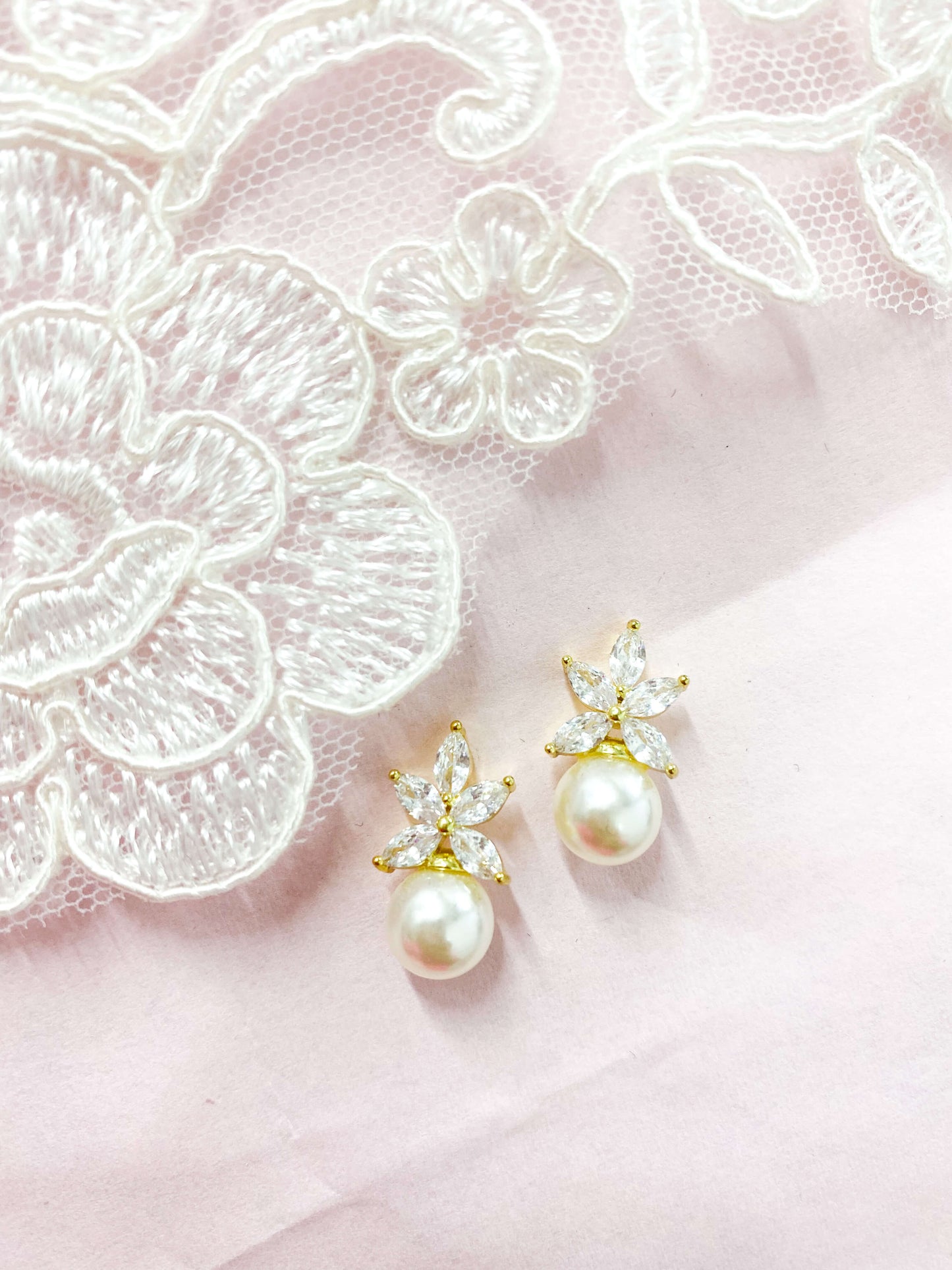 Aretes Cortos Zirconia