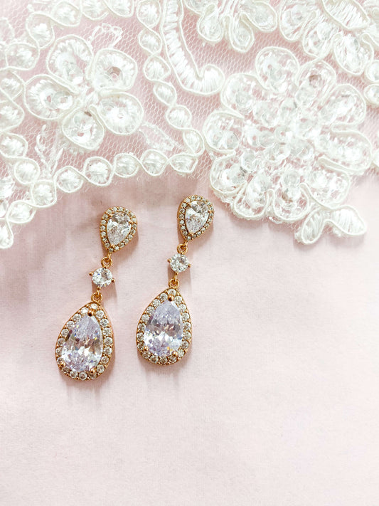 Aretes Grandes Zirconia