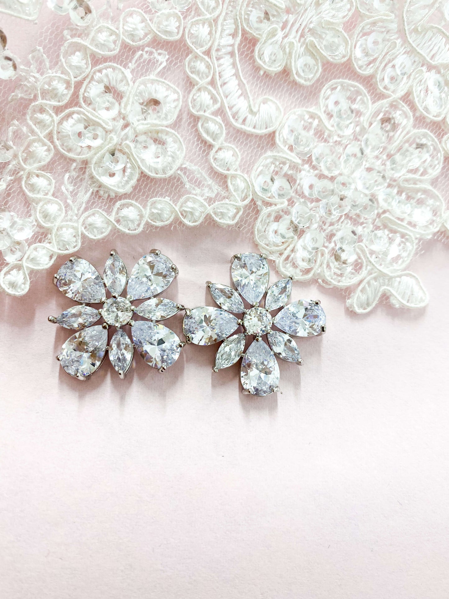 Aretes Grandes Zirconia