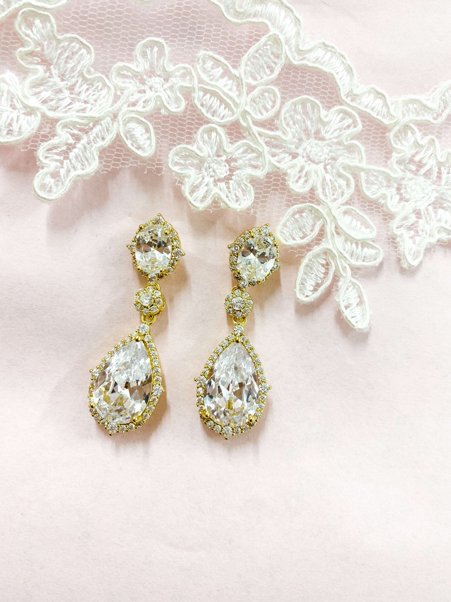 Aretes Grandes Zirconia