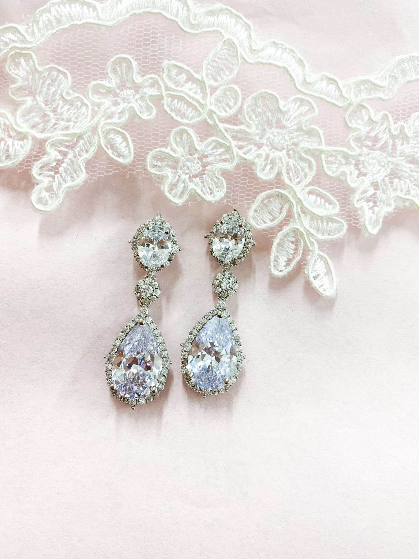 Aretes Grandes Zirconia