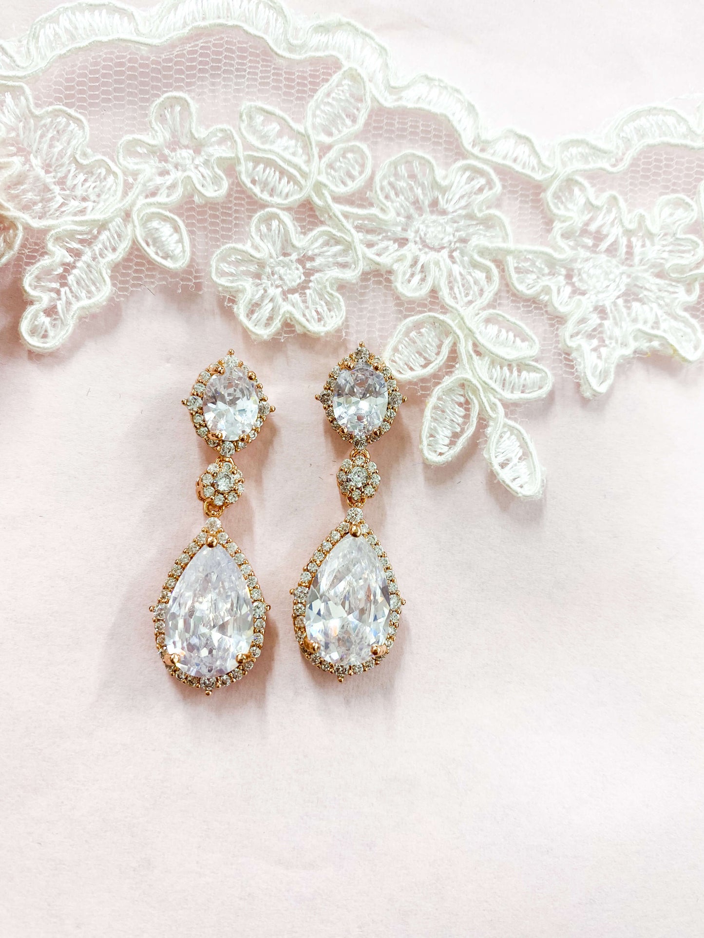 Aretes Grandes Zirconia