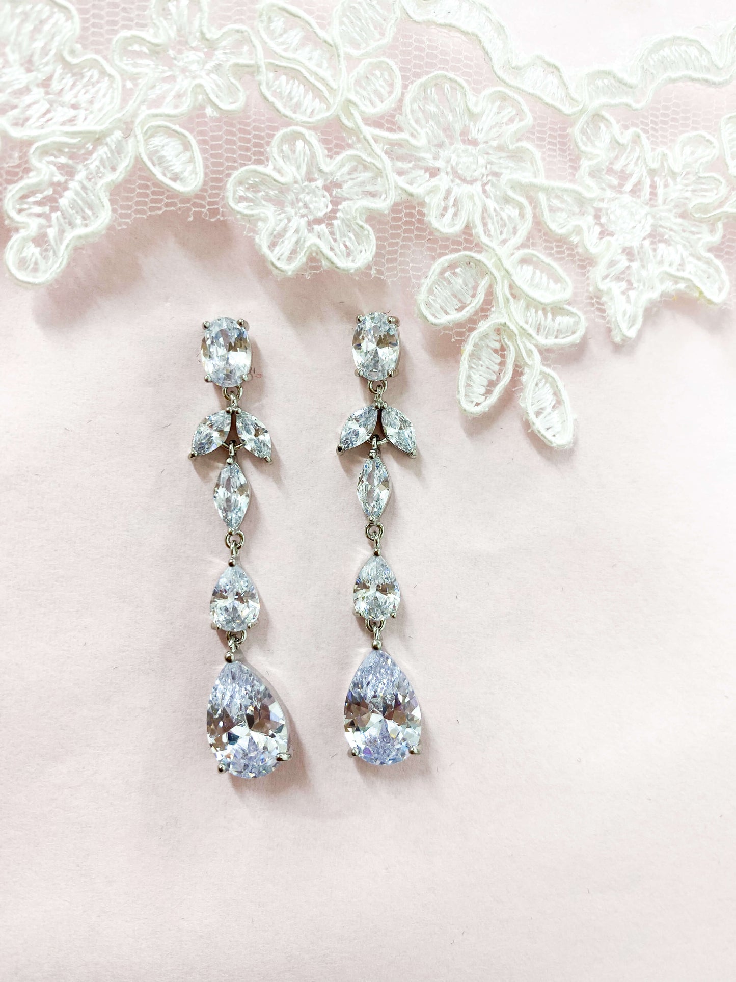 Aretes Grandes Zirconia