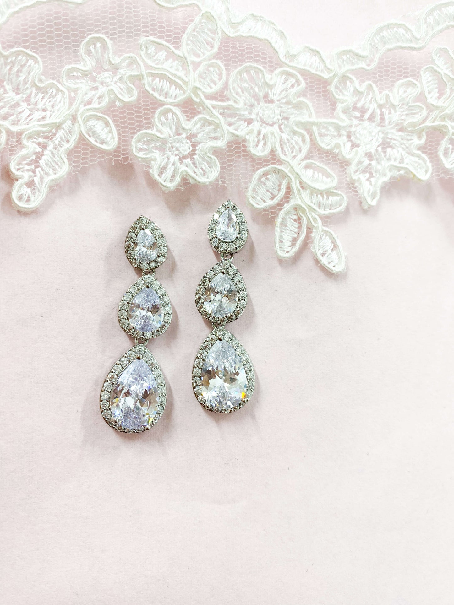 Aretes Grandes Zirconia