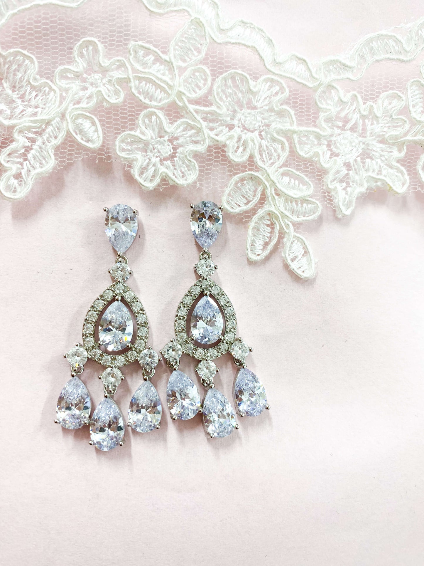 Aretes Grandes Zirconia