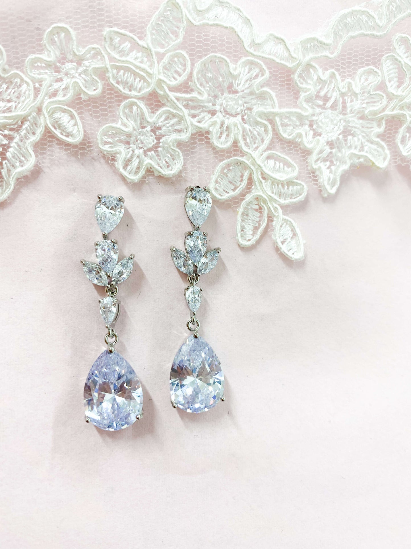 Aretes Grandes Zirconia