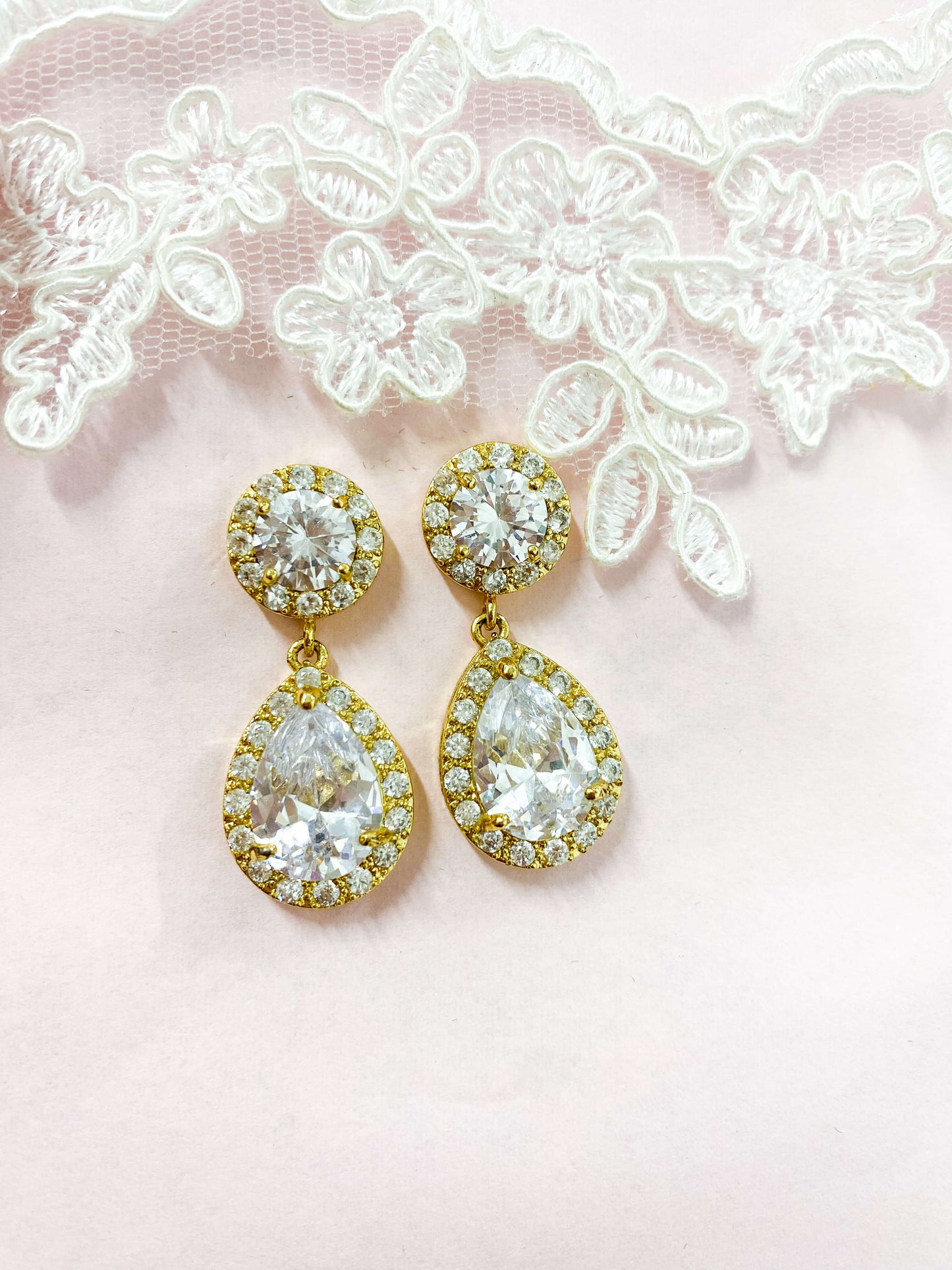 Aretes Grandes Zirconia