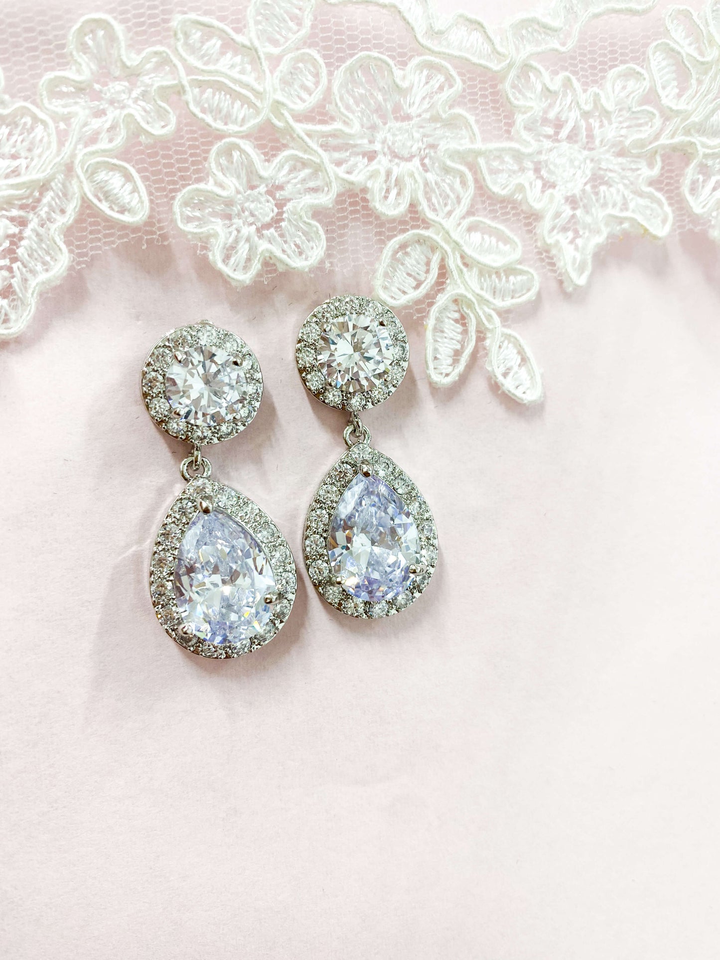 Aretes Grandes Zirconia