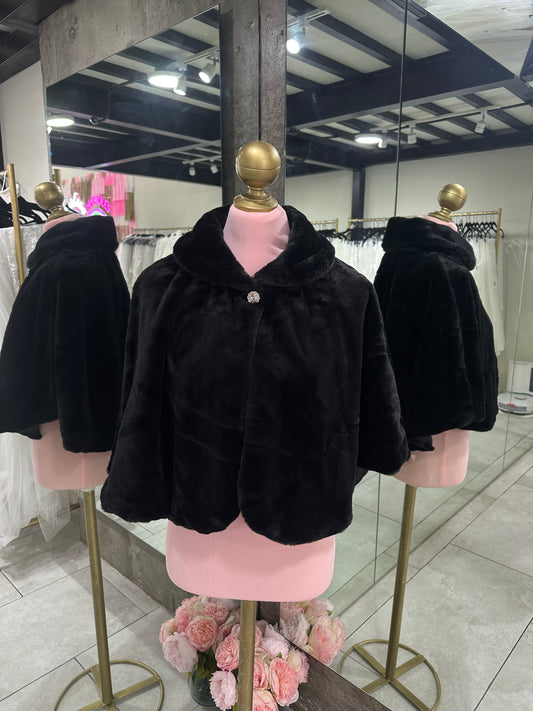 Faux fur coat