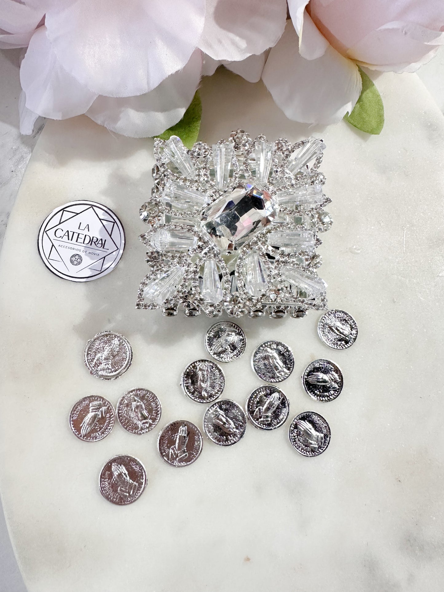 Square Wedding Coins