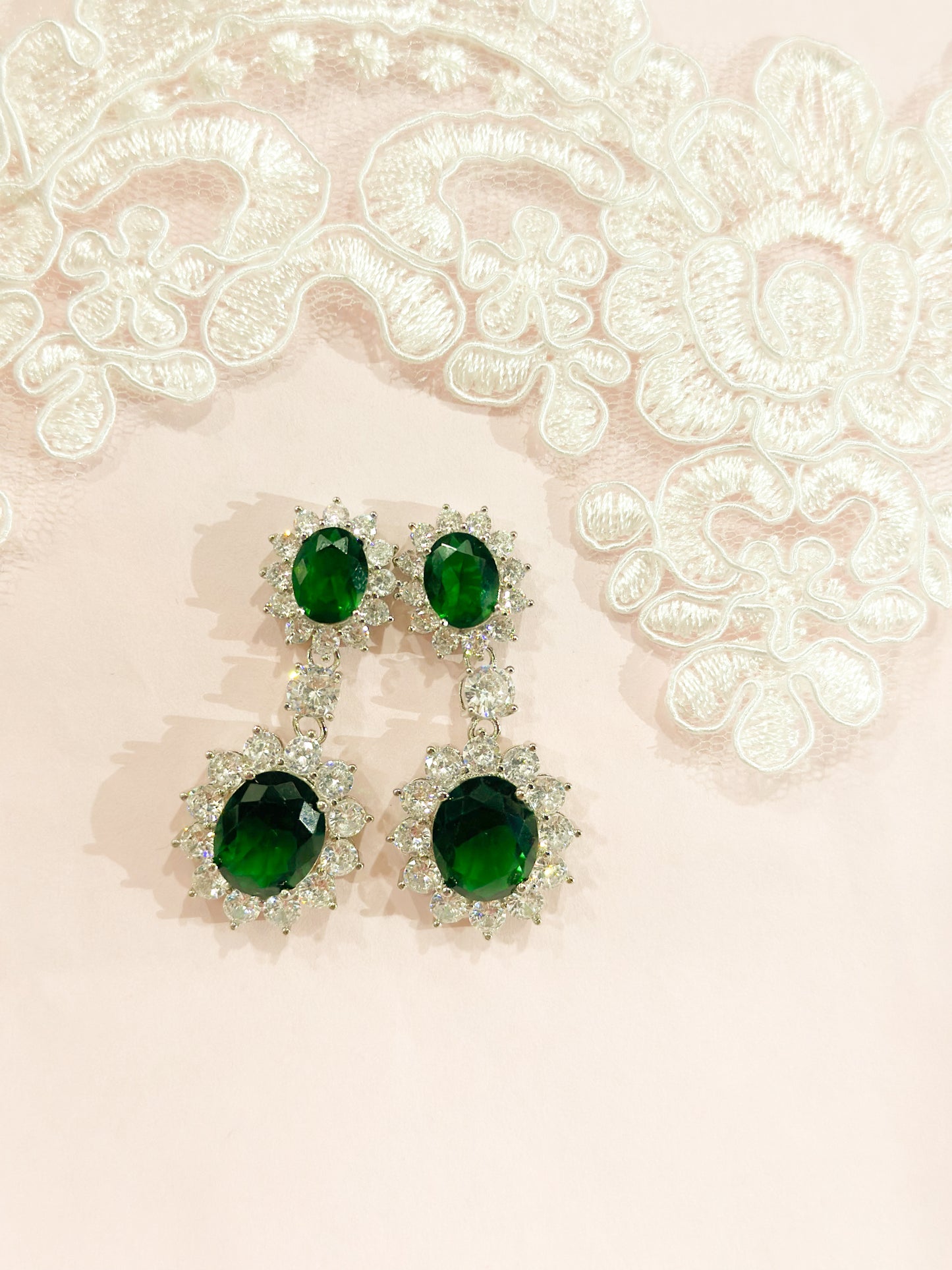 Aretes largos colores