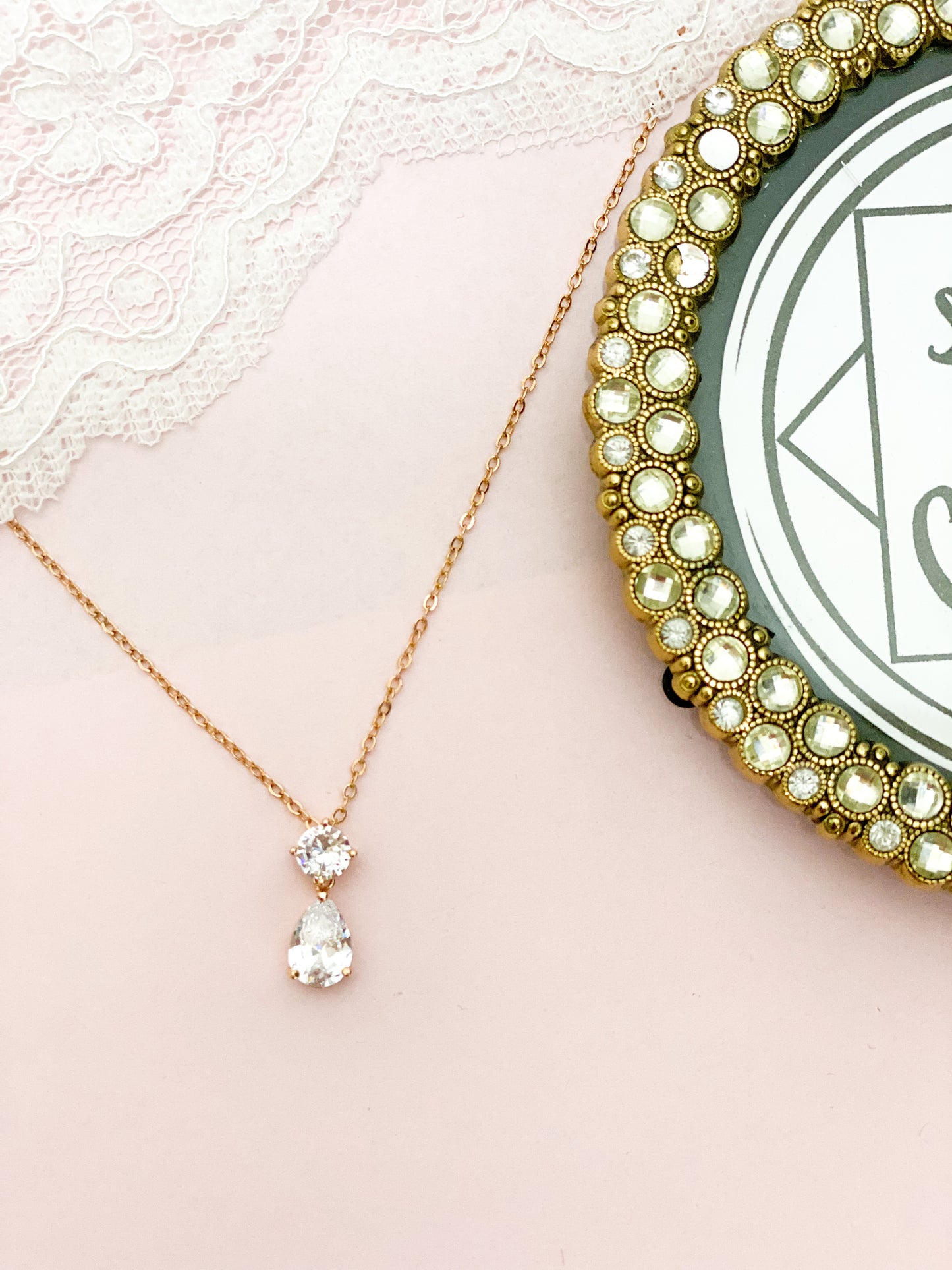 Set Rosegold exquisito
