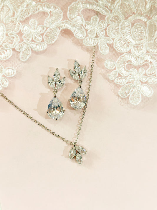 Set hojas con gota