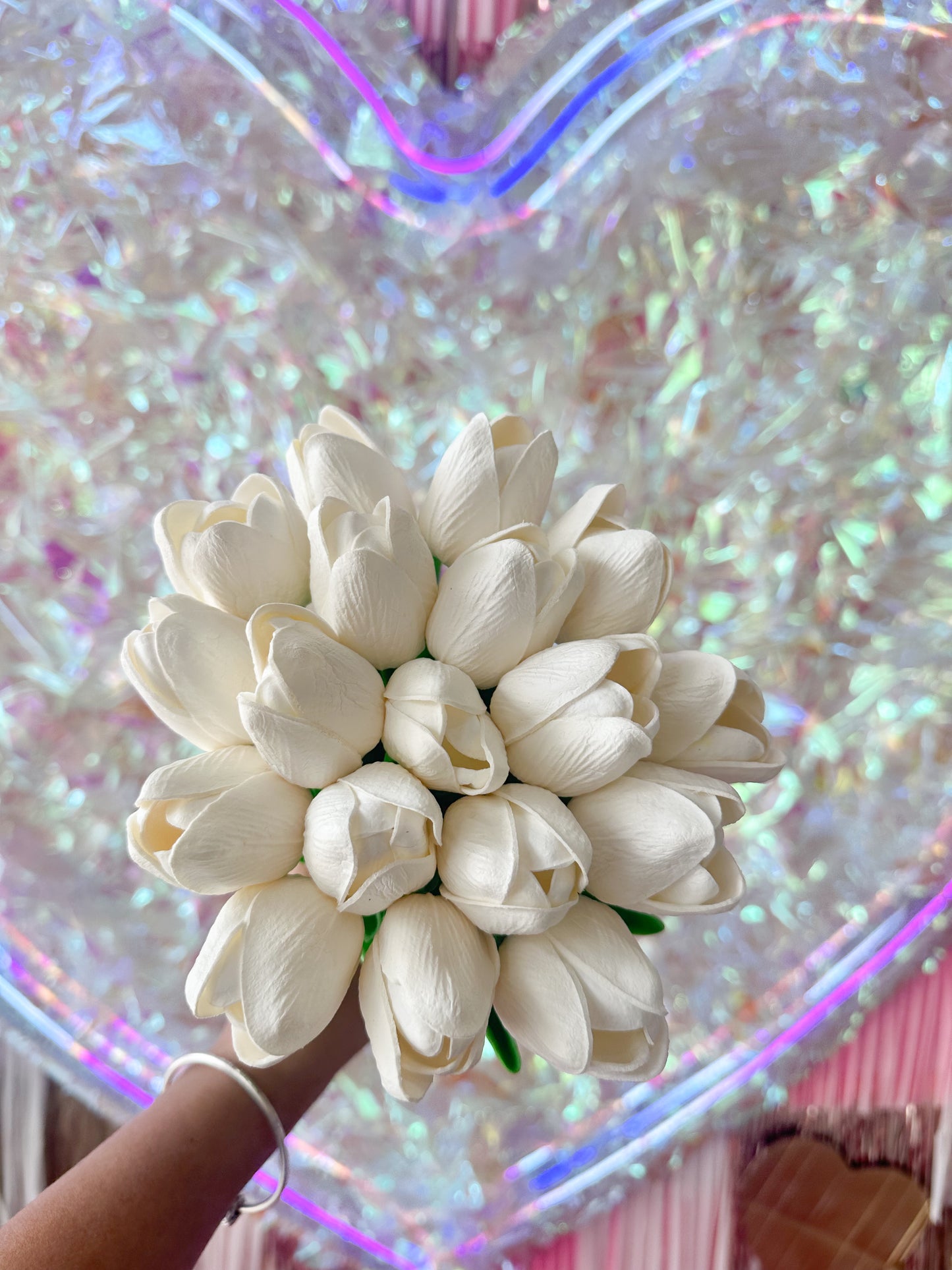 Ramo artificial Tulipanes