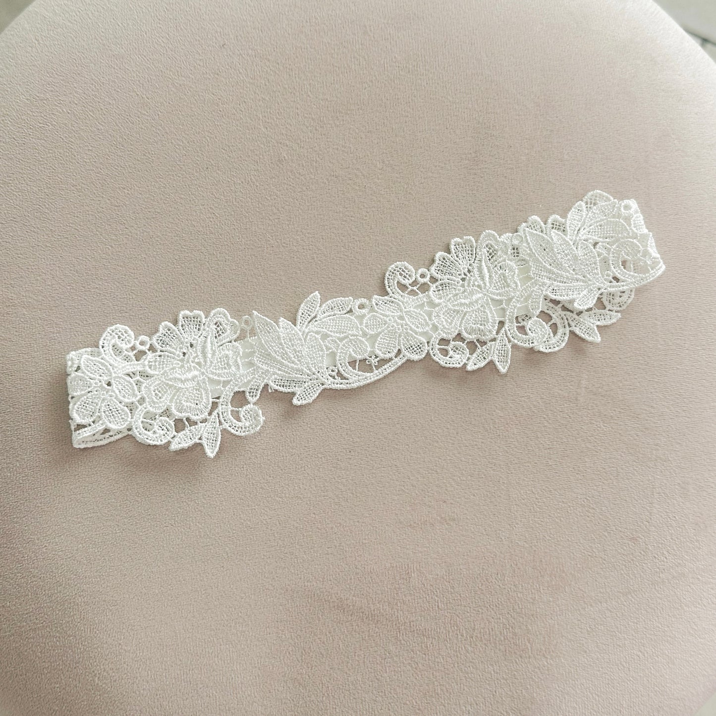 Liga de novia encaje ancho