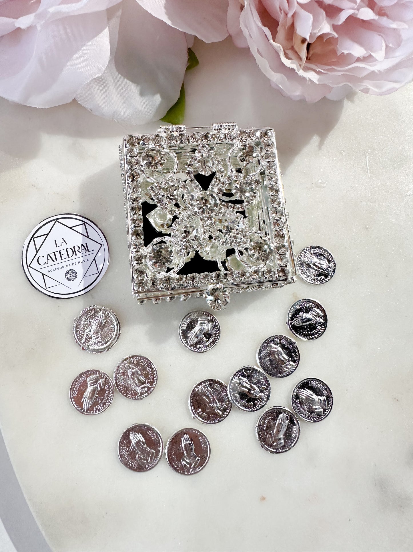 Square Wedding Coins
