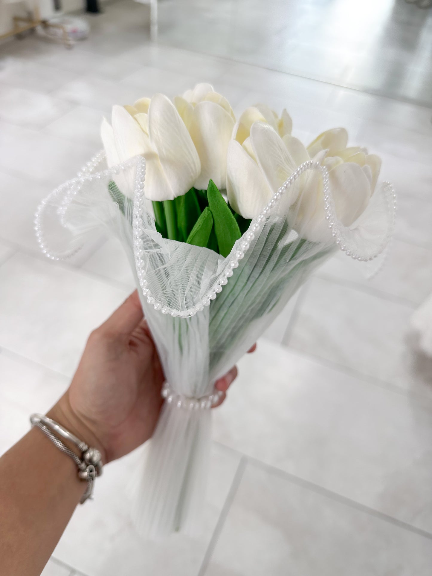 Ramo artificial Tulipanes